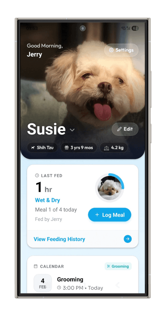 PawLife App Interface