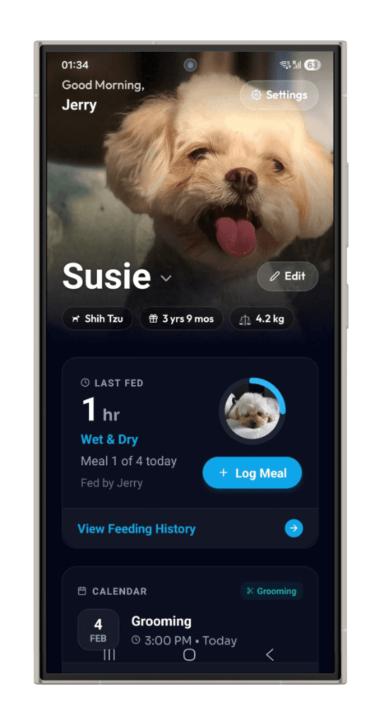 PawLife App Interface